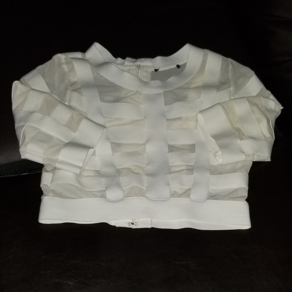 Bandage Top and Bandage Pencil Skirt